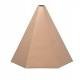 HEXAGON POLISHED COPPER FINIAL CAP +$55.00