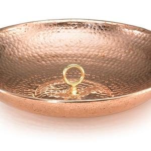 Rain Chain Basin - Polished Copper by Good Directions
