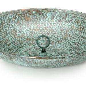 Rain Chain Basin - Blue Verde Copper by Good Directions