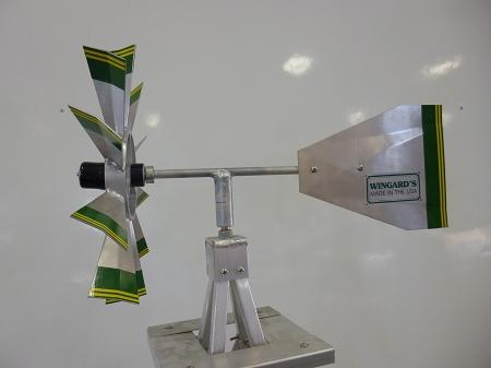 Six Foot Ornamental Aluminum Windmill-4437