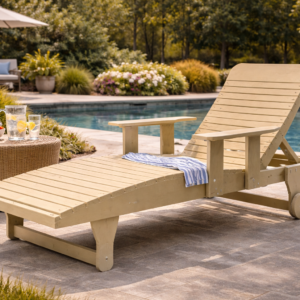 Chaise Lounge With Arms